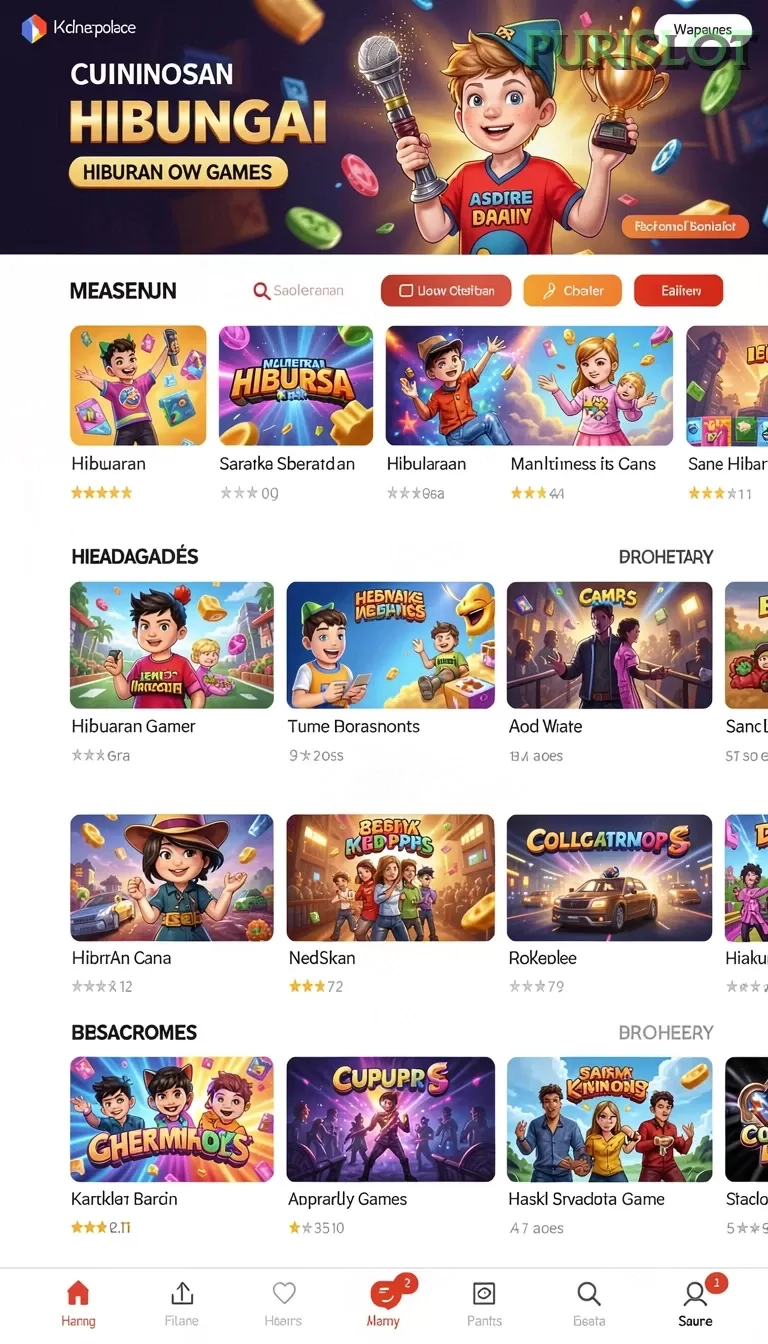 Cuplikan layar KINGDOMTOTO — halaman utama