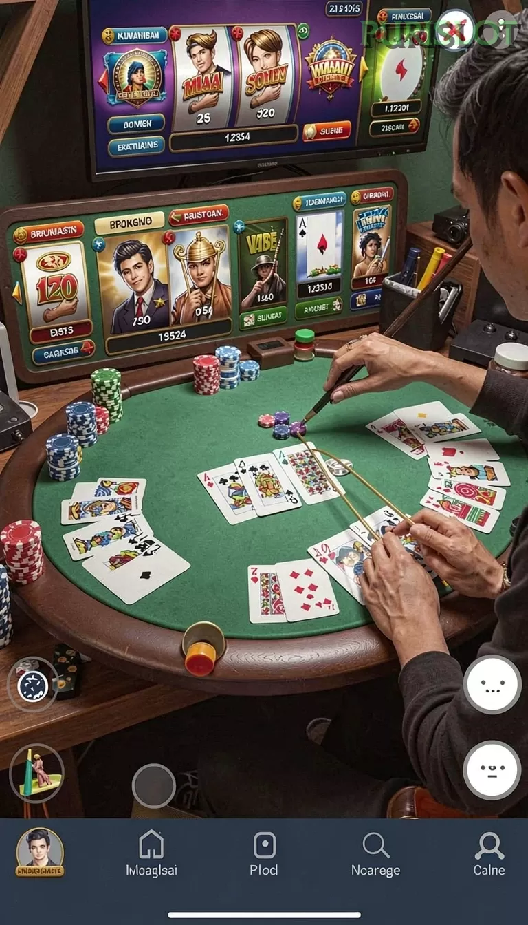 Cuplikan layar SUPERVIP — pengaturan akun