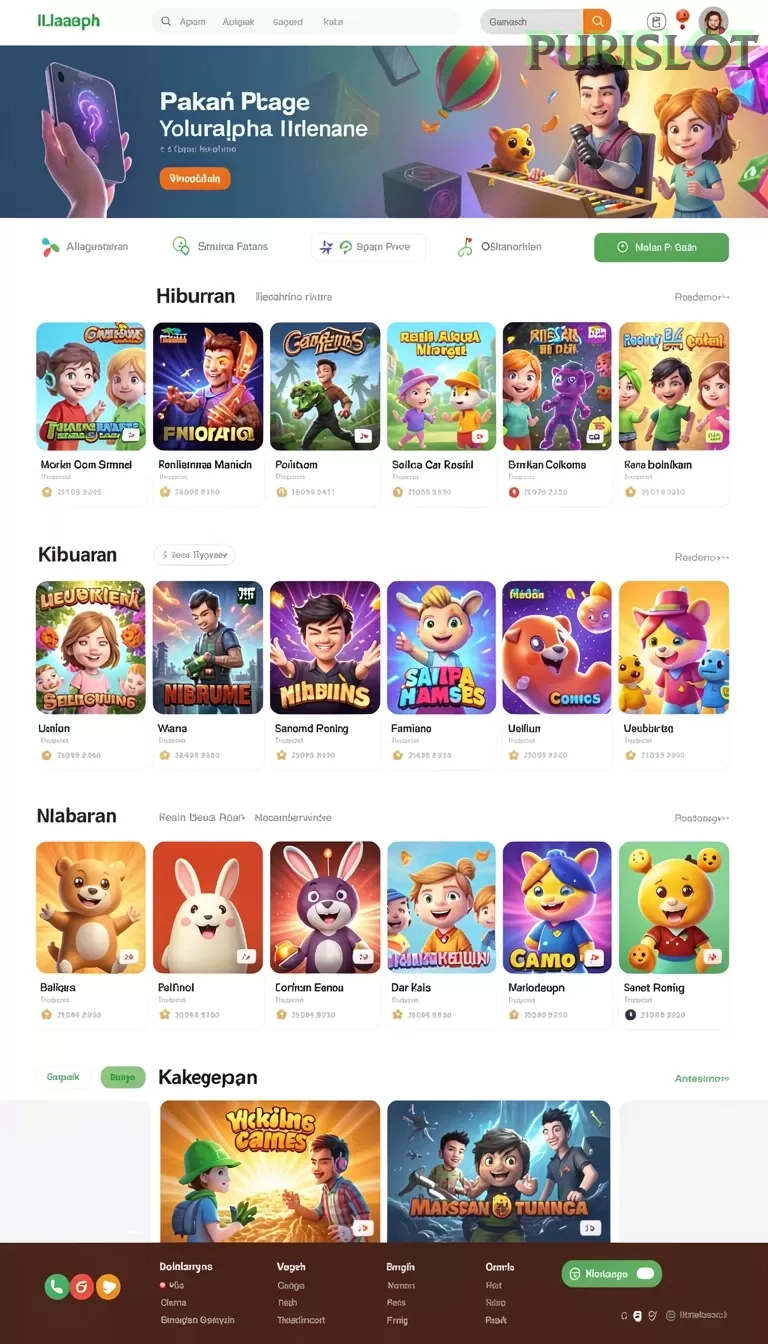 Cuplikan layar K3K3 — menu navigasi